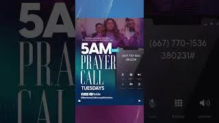 Thumbnail: Make sure you join Prophetess Barbara Calloway for 5AM prayer right here on YouTube!