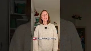 Thumbnail: Links in my bio. This sweater is free, easy, and has a complete step-by-step video tutorial