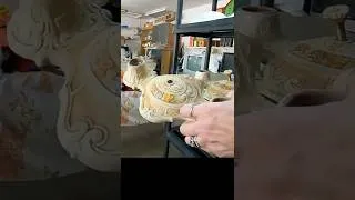 Thumbnail: Garage Sale LOADED With Antiques!  🤯 #lightfixture #lighting #decor #vintage #garagesale #beauty