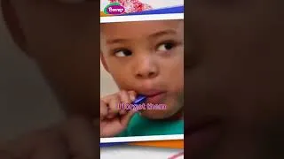 Thumbnail: Brushing My Teeth | Barney the Dinosaur #shorts
