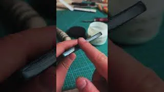 Thumbnail: Finished Leather Wallet Final Edge Polish