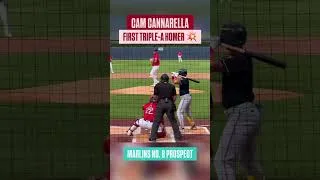 Thumbnail: First pitch of the game 🤝 First Triple-A homer #baseball #marlins #mlbprospects