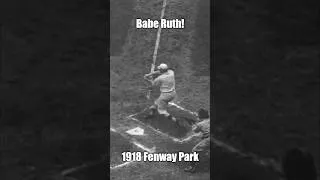 Thumbnail: 1918-07-20 Babe Ruth EARLIEST GAME ACTION! #baseball #baseballhistory #baseballhalloffame #mlb