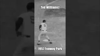 Thumbnail: 1957-08-14 Ted Williams HOME RUN! #baseball #baseballhistory #baseballhalloffame #mlb