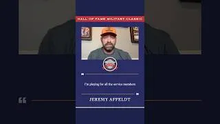 Thumbnail: Jeremy Affeldt joins the Hall of Fame Military Classic