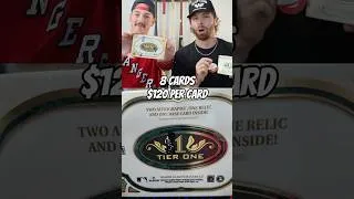 Thumbnail: Opening $960 of Topps Tier One Baseball...