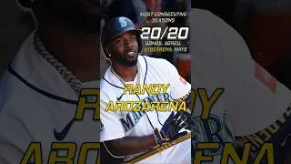 Thumbnail: Randy Arozarena Joins Special Company with his Sixth Consecutive 20/20 Season! 🔥