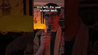 Thumbnail: How To Fix A Broken Deck..