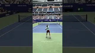 Thumbnail: Throwback to young Carlitos thrashing the forehand in practice with Grigor 🔥