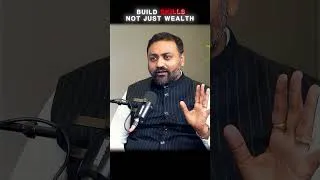 Thumbnail: Skills banao, sirf paise nahi 💡  asli wealth aapka hunar hai....#skills #mindset #wealth #selfgrowth