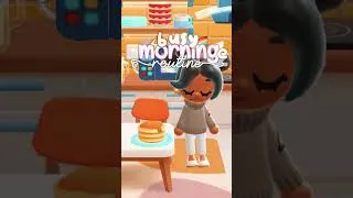 Thumbnail: *BUSY* morning routine 🌈#tocaboca #shorts #storytime #avatarworld #tocalifeworld #coquette #viral