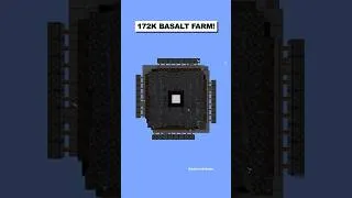 Thumbnail: 172K Basalt Farm for Donut SMP and Vanilla! #shorts