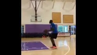 Thumbnail: Kevin Durant working on a 360 jumper the offseason