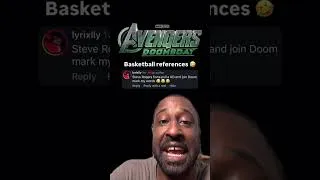 Thumbnail: Avengers Doomsday basketball comments! #shorts