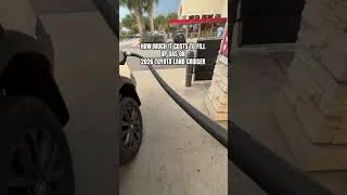 Thumbnail: GAS ON THE 2026 TOYOTA LAND CRUISER IS RIDICULOUS #asmrdriving #shorts #cars #viral #trending #yt