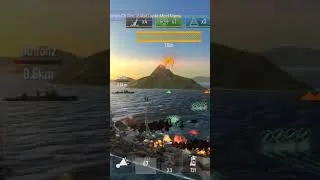 Thumbnail: {🇩🇪ADMIRAL HIPPER 🆚🇺🇲 FLETCHER}Took the full brunt of the torpedoes #navalwarfare #gaming #navalwar