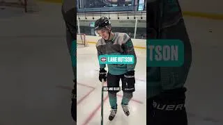 Thumbnail: Silky mitts and SUPREME FUSE #hockey #LaneHutson