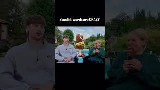 Thumbnail: WHAT DID SHE SAY!? #shorts #sweden #swedish #language