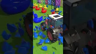 Thumbnail: Mini Excavator, Tractor or Monster Truck VS. Ducks