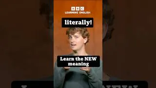 Thumbnail: Literally: Learn the new meaning! #shorts