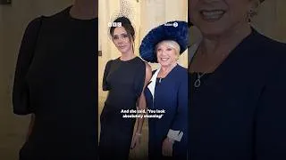 Thumbnail: Elaine Paige won Victoria Beckham over with her own handbag 👜 #beckham #shorts