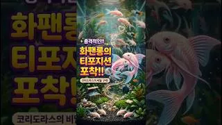 Thumbnail: 화팬롱이 갑자기 'T'가 된 이유?! 🫣 (심쿵주의) The reason why my Corydoras suddenly formed a 'T'?! 🫣  #shorts