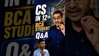 Thumbnail: 🎯 Did 12th grade CS actually help in BCA? #computerscience #bca