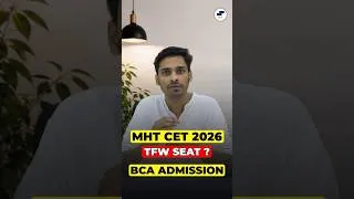 Thumbnail: 💥BCA CAP Counselling 2026 | TFW Kya Hai? Eligibility, Benefits & Complete Process #bca #tfw