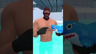 Thumbnail: Look Behind You 🦈😱 #tf2 #shorts #funny #tf2 #animation #memes