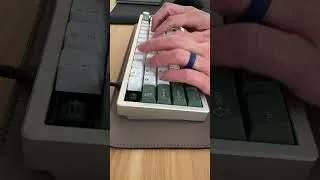 Thumbnail: Cherry Metal Long Pole Switch | Galaxy65 Keyboard | Typing Test  #mechanicalkeyboard