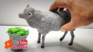 Thumbnail: How to make sheep with clay At Home / Clay animals/ clay art tutorial/ Crafts video #shorts #DIY