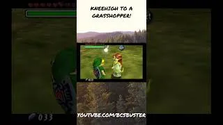 Thumbnail: Kneehigh to a Grasshopper! #retrogaming #gaming #zelda #n64 #majorasmask #link #romani