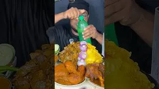Thumbnail: Mutton Liver curry and rice eating video #shorts