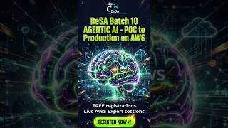 Thumbnail: Learn Agentic AI on AWS in 6 Weeks | BeSA Batch 10