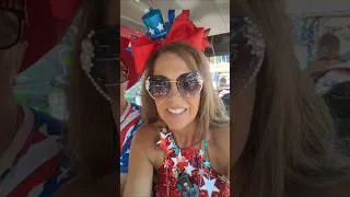 Thumbnail: Here's one of many golf cart parades. Hope everyone had a great 4th. #myrtlebeach #fyp #beach