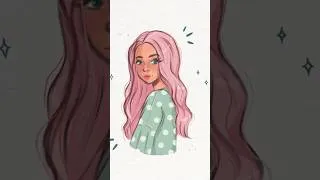 Thumbnail: Making digital art feel traditional ✨️ #digitalart #procreatebrushes #ipadpro