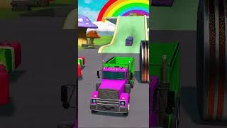 Thumbnail: Small Colorful Cars VS Bollards - BeamNG.drive