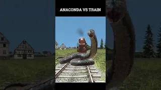 Thumbnail: ANACONDA VS TRAIN  #railway #anaconda #snake