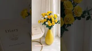 Thumbnail: HandMade beautiful Rose | Foam flower craft | easy making scraft  washable