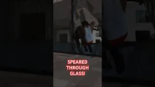 Thumbnail: Roman Reigns SPEARS Jacob Fatu Through Glass! 😱 #Shorts