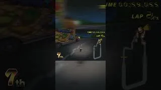 Thumbnail: 1st to last in a matter of seconds 🥀 Mario Kart Wii