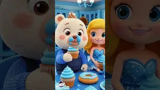 Thumbnail: Pink VS Blue Barbie Doll House 💖💙 Which One Is Better? 😱 | Kids Learn Sharing #shorts #kids
