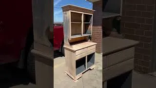 Thumbnail: FREE HUTCH TO $1000?? #diy #restoration #diyfurniture #furnitureflip #woodworking #chalkpaint