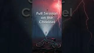 Thumbnail: POV: You're stuck in the Upside Down 🚲⚡ #strangerthings #synthwave