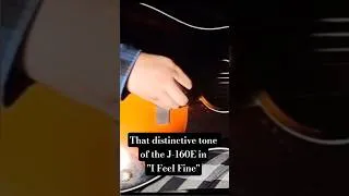 Thumbnail: Nothing beats that unique tone of the J-160E! #johnlennon #epiphone #ifeelfine #guitar