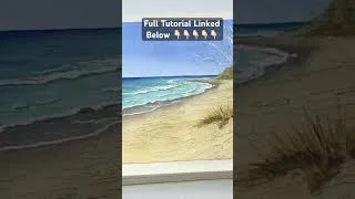 Thumbnail: One Tree Changed This Whole Watercolor Beach.  #watercolortutorial #beachpainting #lightandshadow