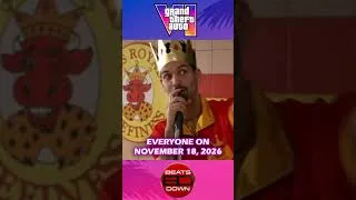 Thumbnail: Everyone on November 18, 2026 #gtavi #gta6,