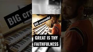 Thumbnail: Great is thy faithfulness - Tewkesbury Abbey Organ 😍