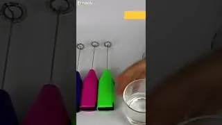 Thumbnail: Electric Egg Beater Milk Drink Coffee Mixer Former Cooking Tool Kitchen Mini Whisk(random Color)