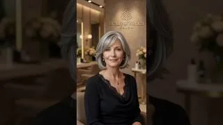 Thumbnail: This Is Why Women Over 50 Are Loving This Haircut! ✨#shorts #beautyofwomen